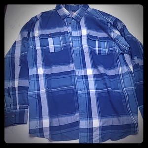 Blue flannel
